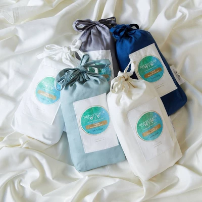 300 Thread Count 100% Rayon From Bamboo Solid Pillowcase Set - BedVoyage 6 300 Thread Count 100% Rayon From Bamboo Solid Pillowcase Set - BedVoyage - Image 6