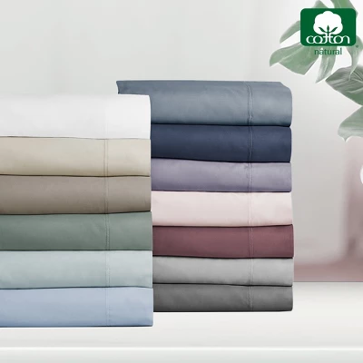 Luxury Fitted Sheet Only, 600 Thread Count - 100% Cotton Sateen, Deep Pocket, Soft, Cool & Durable By California Design Den 3 Luxury Fitted Sheet Only, 600 Thread Count - 100% Cotton Sateen, Deep Pocket, Soft, Cool & Durable By California Design Den - Image 3