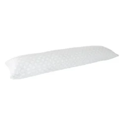 Memory Foam Body Pillow - Stay Cool Cover Provides Cooling Relief For Side, Stomach, Back Sleepers, And Pregnant Women By Lavish Home (White) 9 Memory Foam Body Pillow - Stay Cool Cover Provides Cooling Relief For Side, Stomach, Back Sleepers, And Pregnant Women By Lavish Home (White) -Bedding Discount Store GUEST c822561e 0245 4417 9a3e 77776800e8cd