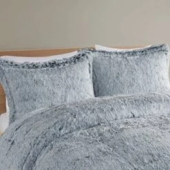 Intelligent Design Leena Shaggy Long Faux Fur Comforter Mini Set -Bedding Discount Store GUEST c9742494 36ad 4b1f adf6 d61e9025e66b