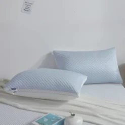 FONTOI 1 Pack Bed Pillow, Machine-Washable Cover With Reinforced Stitching, Perfect For Home, Hotel, Bed, Blue, 5.9"*16.93"*27.56" -Bedding Discount Store GUEST ca83aa4a 6fa0 4ec1 ac0f dddce9176533