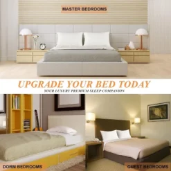 Aghana Digitals King Size Bed Pillows Set Of 2, Cooling Down Alternative Filling Soft Down Alternative Filling For Back, Stomach Or Side Sleepers -Bedding Discount Store GUEST ca92bba1 e4a2 4084 b636 9f717e98b27f