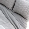 100% Cotton Textured Stripe Duvet Cover | BOKSER HOME