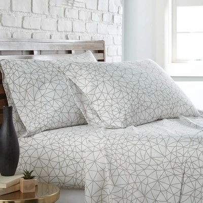 Southshore Fine Living Geometric Maze Easy Care Wrinkle Resistant Microfiber Ultra-soft Sheet Set 1 Southshore Fine Living Geometric Maze Easy Care Wrinkle Resistant Microfiber Ultra-soft Sheet Set