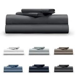 Classic Cool & Crisp 100% Cotton Percale 4-Piece Sheet Set -Bedding Discount Store GUEST ceb84104 c87c 4177 93a1 84eee9527d4e