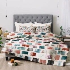 Ninola Design Mineral Color Blocks Rustic Poly Comforter Set - Deny Designs 5 Ninola Design Mineral Color Blocks Rustic Poly Comforter Set - Deny Designs -Bedding Discount Store GUEST cf2e151d 1867 48fb b216 d320073cef8a