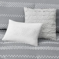 Madison Park 5pc Knox Clipped Jacquard Comforter Set Gray -Bedding Discount Store GUEST cf7a03c7 e2ee 4303 8df3 6990bd5fdffb