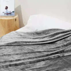 Home Mart Goods Full Size Grey Extra Soft Cozy Microfiber Throw Picnic Sofa Bed Blanket -Bedding Discount Store GUEST d002029b e52b 4f73 b1d7 0b1a1935f77e