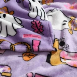 Betseyville 50"x70" Betsey Johnson Howdy Ghouls Throw Blanket Purple -Bedding Discount Store GUEST d0c199d4 70cf 4f81 8ac3 9f37780c561b