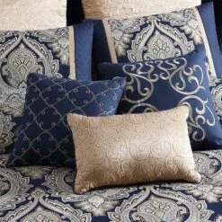 Barrett Comforter Set Navy - Riverbrook Home -Bedding Discount Store GUEST d13039bb 7810 406a 861e ead483cbc057