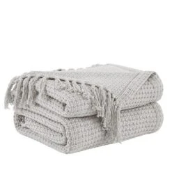 Southshore Fine Living Ashmore Collection 100% Cotton Bed Blanket Basketweave Luxury Blankets 8 Southshore Fine Living Ashmore Collection 100% Cotton Bed Blanket Basketweave Luxury Blankets -Bedding Discount Store GUEST d1b638b6 a424 4831 ad4d 8a23157b026d