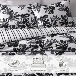 City Scene Soho Floral Duvet Set Black 17 City Scene Soho Floral Duvet Set Black -Bedding Discount Store GUEST d264a83a 4ae4 47fa b388 d5ba30fb1a95