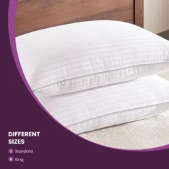 Hypoallergenic Microfiber Polyester 2-Piece Pillow Set - Blue Nile Mills -Bedding Discount Store GUEST d2690948 2919 492c b7da 239d411fe8b8