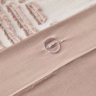 3pc Ellipse Cotton Jacquard Duvet Cover Set 9 3pc Ellipse Cotton Jacquard Duvet Cover Set - Image 9