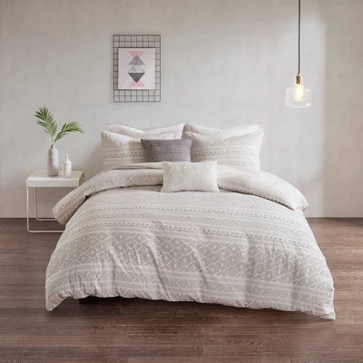 Emerson Clip Jacquard Duvet Cover Set 2 Emerson Clip Jacquard Duvet Cover Set - Image 2