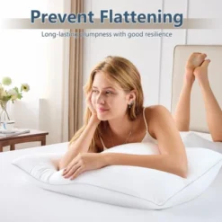 Itopfox Queen Size Pillows Set Of 2, Hotel Quality Cooling Pillows For Side Back Stomach Sleepers, Down Alternative Luxury Supportive Fluffy Pillows -Bedding Discount Store GUEST d35a9387 944f 490c 87b0 3e22cbd8b0f5