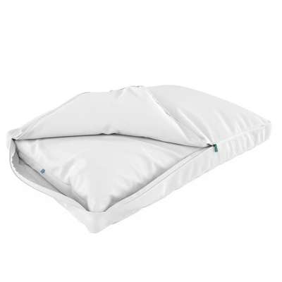 Contour Sleepgram Bed Support Adjustable Hypoallergenic Cool Sleeping Loft Soft Pillow With Removeable Microfiber Cover, King Size, White 4 Contour Sleepgram Bed Support Adjustable Hypoallergenic Cool Sleeping Loft Soft Pillow With Removeable Microfiber Cover, King Size, White - Image 4