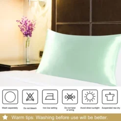 1 Pc 100% Mulberry Silk Fabric Pillow Case - PiccoCasa -Bedding Discount Store GUEST d4b7a33f f082 4edb 93d4 e7bc3c9b7404