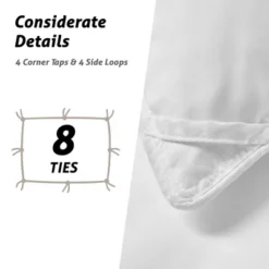 Hyleory White Queen All Season Warmth Down Comforter, Baffle Box Craft, Fluffy Soft & Warm 9 Hyleory White Queen All Season Warmth Down Comforter, Baffle Box Craft, Fluffy Soft & Warm -Bedding Discount Store GUEST d56043f0 bb85 4044 8006 9c5af2d27cce