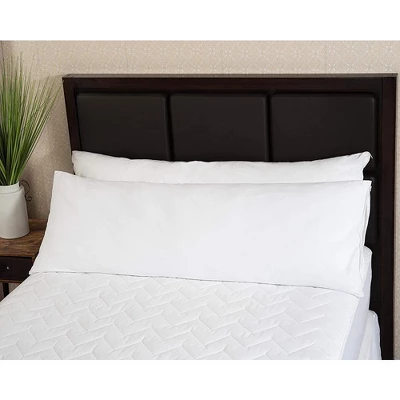 Micropuff Microfiber Pillow Protector With Zipper – (2 Pack) 2 Micropuff Microfiber Pillow Protector With Zipper – (2 Pack) - Image 2