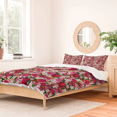 Alison Janssen Never Too Many Flowers Duvet Set - Deny Designs 1 Alison Janssen Never Too Many Flowers Duvet Set - Deny Designs