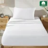 Soft 100% Cotton Sheets Set - Cooling Durable Sateen, Deep Pocket - By California Design Den