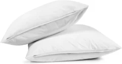 Linen Classique 320TC - Zippered Pillow Protector - White 4 Linen Classique 320TC - Zippered Pillow Protector - White -Bedding Discount Store GUEST ddbba029 f2b5 47aa 99b6 9e132b9075e9