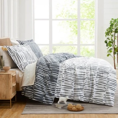 Southshore Fine Living Coastal Stripes Oversized Ultra-soft Duvet Cover Set With Shams 1 Southshore Fine Living Coastal Stripes Oversized Ultra-soft Duvet Cover Set With Shams