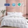 Peace Nest All-season 500 Thread Count Cotton White Goose Feather & Down Comforter Duvet Insert