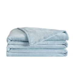 Truly Soft Velvet Plush Family Blanket Light Blue: Oversized Microplush Bedding, Machine Washable -Bedding Discount Store GUEST e027eb1f 5c6f 4dc5 b052 e9a50d5b38e3