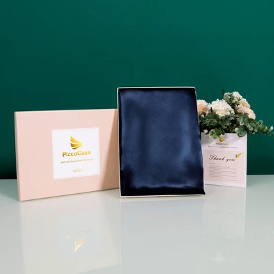 PiccoCasa Silk Pillowcase With Zipper For Hair And Skin Pillowcases 1 Pc 7 PiccoCasa Silk Pillowcase With Zipper For Hair And Skin Pillowcases 1 Pc - Image 7