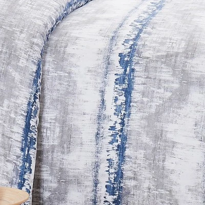 Southshore Fine Living Abstraction 300 Thread-Count 100% Cotton Sateen Duvet Cover Set 5 Southshore Fine Living Abstraction 300 Thread-Count 100% Cotton Sateen Duvet Cover Set - Image 5