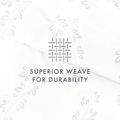 Quatrefoil & Farmhouse Vine Prints Duvet Cover Set, Ultra Soft, Easy Care - Becky Cameron (3 Piece Set) 8 Quatrefoil & Farmhouse Vine Prints Duvet Cover Set, Ultra Soft, Easy Care - Becky Cameron (3 Piece Set) - Image 8