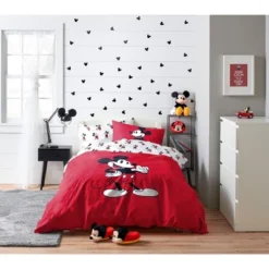 Saturday Park Disney Mickey Mouse Classic 100% Organic Cotton Bed Set -Bedding Discount Store GUEST e81d18a5 e55f 47e6 9309 9122ae613081