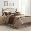 Overland Faux Suede Duvet Cover Set