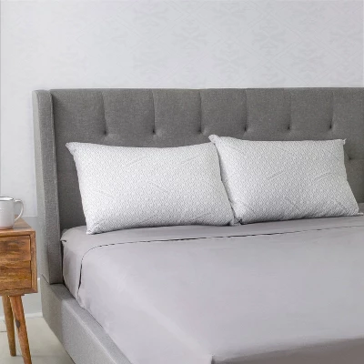 Sealy Jumbo Charcoal Infused Bed Pillow 5 Sealy Jumbo Charcoal Infused Bed Pillow - Image 5