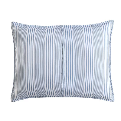 Laura Ashley 5pc Twin Branch Toile 100% Cotton Duvet Cover Bonus Set Blue 4 Laura Ashley 5pc Twin Branch Toile 100% Cotton Duvet Cover Bonus Set Blue - Image 4