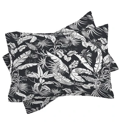 Marta Barragan Camarasa Jungle BW Comforter Set - Deny Designs 2 Marta Barragan Camarasa Jungle BW Comforter Set - Deny Designs - Image 2