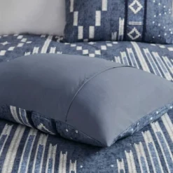 Inari Cotton Printed Duvet Cover Set With Trims Indigo Blue - Ink+Ivy 16 Inari Cotton Printed Duvet Cover Set With Trims Indigo Blue - Ink+Ivy -Bedding Discount Store GUEST ef12144c fe3d 4f86 8216 fed3bbf0a2c1