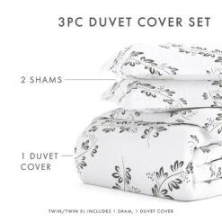 Quatrefoil & Farmhouse Vine Prints Duvet Cover Set, Ultra Soft, Easy Care - Becky Cameron (3 Piece Set) 13 Quatrefoil & Farmhouse Vine Prints Duvet Cover Set, Ultra Soft, Easy Care - Becky Cameron (3 Piece Set) -Bedding Discount Store GUEST ef6f2978 b286 489b 8e24 5db58cbe8693