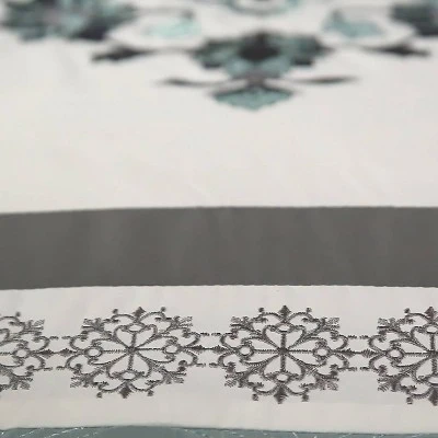 7pc Alex Comforter Set Blue & Gray - Riverbrook Home 5 7pc Alex Comforter Set Blue & Gray - Riverbrook Home - Image 5