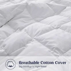Peace Nest All-season 500 Thread Count Cotton White Goose Feather & Down Comforter Duvet Insert -Bedding Discount Store GUEST f03c4aa4 5af4 4fd3 998e e6fa30d4ff53