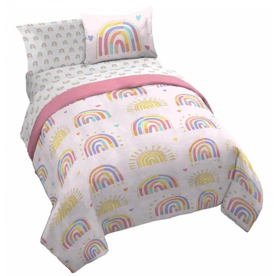 Saturday Park Doodle Rainbow 100% Organic Cotton Bed Set 9 Saturday Park Doodle Rainbow 100% Organic Cotton Bed Set - Image 9