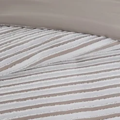 Madison Park 3pc River Clipped Jacquard Duvet Cover Set Off-White -Bedding Discount Store GUEST f149ab85 d96e 4756 93be f52ec0761ae8