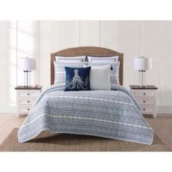 Reef Quilt Set Blue/White - Oceanfront Resort -Bedding Discount Store GUEST f17cab94 51ec 4415 b4ee 5ee38d9c1a95