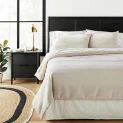 Slub Center Stripe Comforter Set - Hearth & Hand™ With Magnolia 5 Slub Center Stripe Comforter Set - Hearth & Hand™ With Magnolia -Bedding Discount Store GUEST f2667ca1 8c6b 4952 ac47 8de55103570d