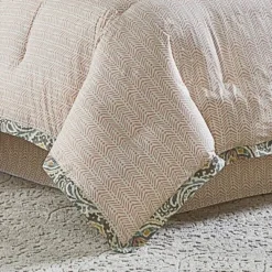 4pc Queen Artisanal Reversible Comforter Set Mineral - Waverly -Bedding Discount Store GUEST f4113a31 ec37 49ae ada0 317761233844