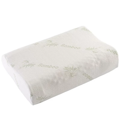 Cheer Collection Contoured Latex Memory Foam Pillow With Washable Cover - White (24" X 16" X 4") 7 Cheer Collection Contoured Latex Memory Foam Pillow With Washable Cover - White (24" X 16" X 4") - Image 7