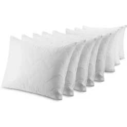 Waterguard Quilted Waterprof Cotton Top Pillow Protector Set Of 8 White 11 Waterguard Quilted Waterprof Cotton Top Pillow Protector Set Of 8 White -Bedding Discount Store GUEST f4a2defd 8871 40b8 9a16 87dac64d9297