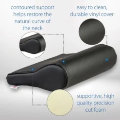 Core Products AB Contour Cervical Support Pillow, Black Vinyl 7 Core Products AB Contour Cervical Support Pillow, Black Vinyl -Bedding Discount Store GUEST f4c25223 48a7 4177 bf53 8437e5ac421b